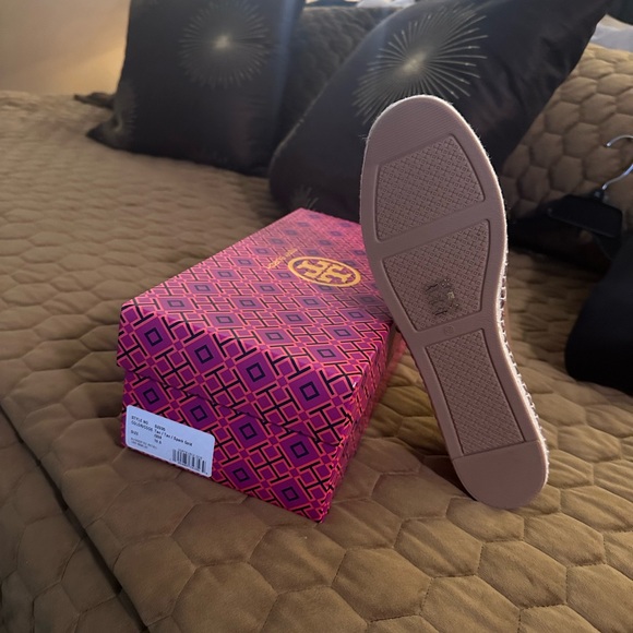 Tory Burch Tan Espadrille Slip-Ons - Picture 4 of 4